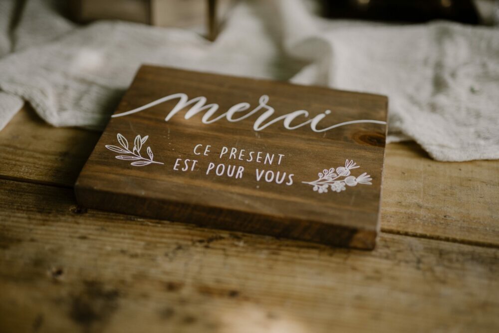 Cadeaux d'invités éco-responsables